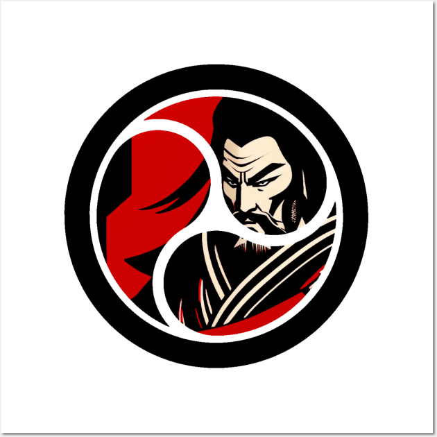 Swordmaster's Legacy : Musashi's Crest Wall Art by Rules of the mind